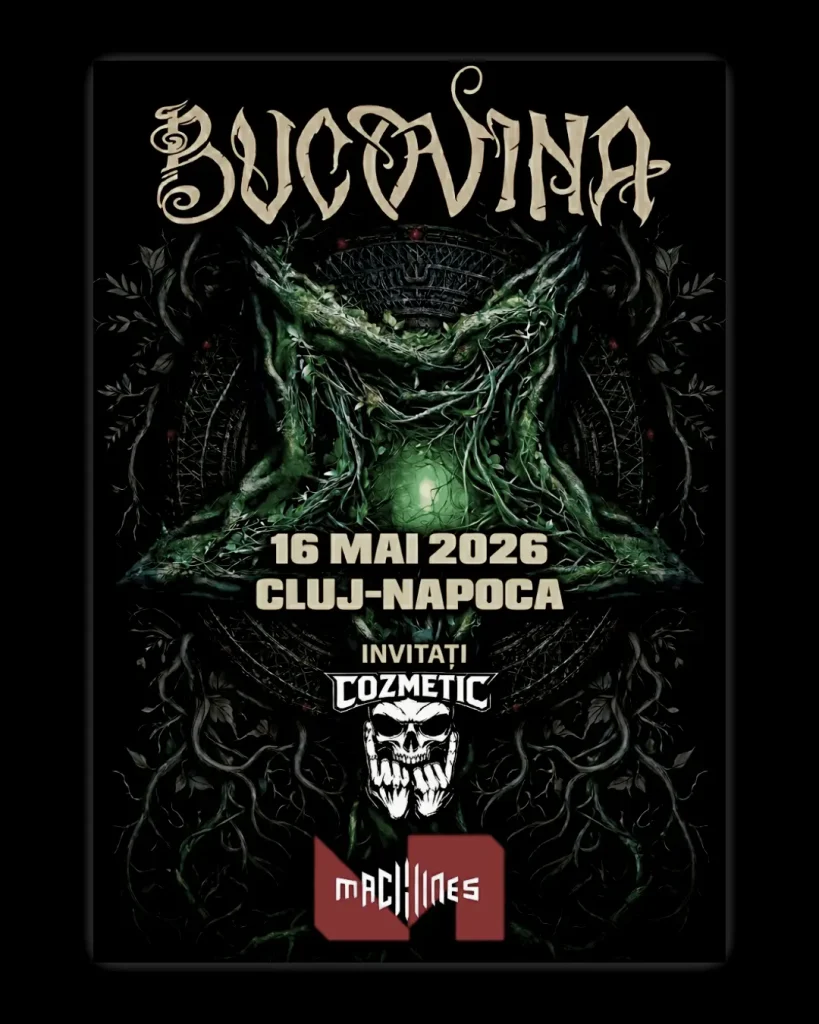 Cozmetic si Bucovina in concert: Cluj, 16 mai 2026