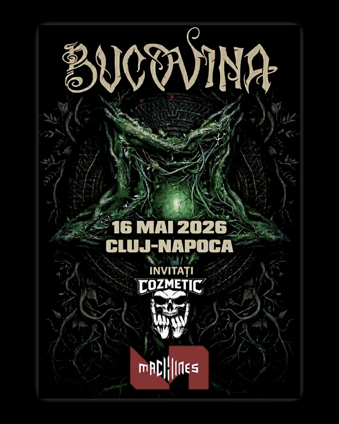 COZMETIC LIVE LA CLUJ-NAPOCA: PRIMA APARITIE @ Machines Venue – 16 MAI 2026 COZMETIC LIVE LA CLUJ-NAPOCA: PRIMA APARITIE @ Machines Venue – 16 MAI 2026